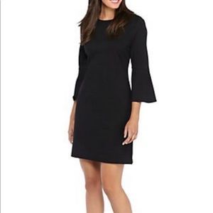 The Limited Ponte Bell Sleeve Black Dress Size Large
